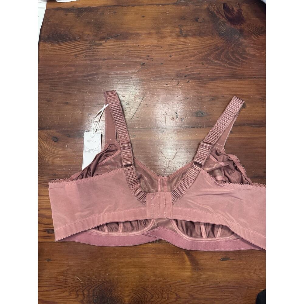 Elomi Cate Wirefree Softcup 4033 Bra - Rosewood Size 44DD NWT - Picture 10 of 10